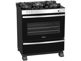 Fogao 5 Bocas Venax Maxi Vitreo Inox Gas Glp Fogao 5 Bocas Venax Maxi Vitreo Inox Gas Glp