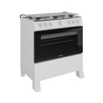 Fogão 6 Bocas a Gás Itatiaia Star New com Acendimento Automático e Forno 82L Branco Bivolt Fogão 6 Bocas a Gás Itatiaia Star New com Acendimento Automático e Forno 82L Branco Bivolt