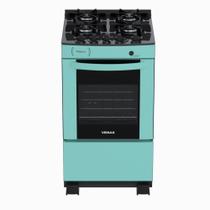 Fogao a Gas 4 Bocas Venax Delplus Vitreo BL Verde Fogao a Gas 4 Bocas Venax Delplus Vitreo BL Verde