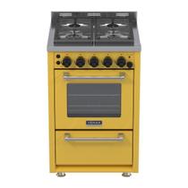 Fogao a Gas 4 Bocas Venax Temis Amarelo Fogao a Gas 4 Bocas Venax Temis Amarelo