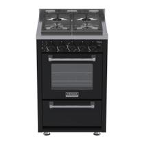 Fogao a Gas 4 Bocas Venax Temis Preto Fogao a Gas 4 Bocas Venax Temis Preto