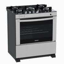 Fogao a Gas 5 Bocas Venax Delplus Vitreo BL Inox Fogao a Gas 5 Bocas Venax Delplus Vitreo BL Inox