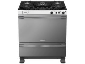 Fogao a Gas 5 Bocas Venax Palladio Vitreo Branco Fogao a Gas 5 Bocas Venax Palladio Vitreo Branco