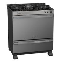 Fogao a Gas 5 Bocas Venax Palladio Vitreo Inox