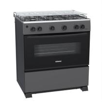 Fogao a Gas 5 Bocas Venax Picasso GIII Grafite