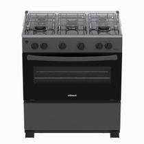 Fogao a Gas 5 Bocas Venax Picasso GIII Grafite