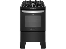 Fogão a Gás Atlas Agile Up Glass 4 Bocas Piso Acendimento Automático