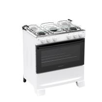 Fogão a Gás Atlas Monaco Plus 5 Bocas Acendimento Automático Branco
