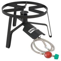 Fogão a gás Bayou Classic SP1 14", superfície de cozimento, mangueira de 48"