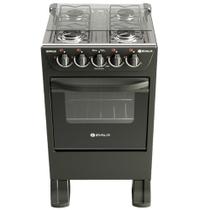 Fogão a Gás Braslar New Sirius 4 Bocas Piso Acendimento Manual