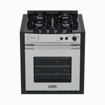 Fogao a Gas de Embutir 4 Bocas Venax Gaudi Platinum Vitreo Inox Fogao a Gas de Embutir 4 Bocas Venax Gaudi Platinum Vitreo Inox