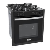 Fogao a Gas de Embutir 4 Bocas Venax Gaudi Platinum Vitreo Preto Fogao a Gas de Embutir 4 Bocas Venax Gaudi Platinum Vitreo Preto