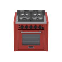 Fogao a Gas de Embutir 4 Bocas Venax Temis Vermelho Fogao a Gas de Embutir 4 Bocas Venax Temis Vermelho