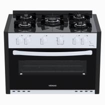 Fogao a Gas de Embutir 5 Bocas Venax Picasso Line Branco