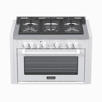 Fogao a Gas de Embutir 5 Bocas Venax Temis Branco Fogao a Gas de Embutir 5 Bocas Venax Temis Branco