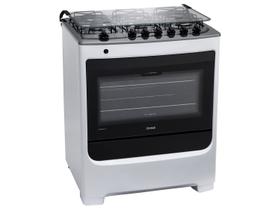 Fogão a Gás de Piso 6 Bocas Mesa em Aço Inox CFS6NAB Consul
