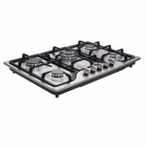Fogão a gás Deli-Kit DK257-A01 Dual Fuel 5 queimadores 76cm