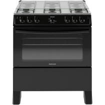 Fogão a Gás Itatiaia Star New Inox 6 Bocas Piso Bivolt Fogão a Gás Itatiaia Star New Inox 6 Bocas Piso Bivolt