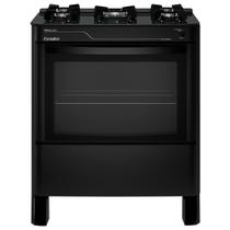 Fogão a Gás Mesa de Vidro Limpa Fácil e Acendimento Automático Esmaltec Pérola Glass 5 Bocas Preto Fogão a Gás Mesa de Vidro Limpa Fácil e Acendimento Automático Esmaltec Pérola Glass 5 Bocas Preto