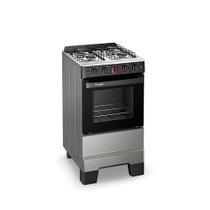 Fogão a Gás Mesa Inox Forno 50L Limpa Fácil e Acendimento Automático Esmaltec IDEAL Super F4IAI Cor Inox 4 bocas Bivolt Fogão a Gás Mesa Inox Forno 50L Limpa Fácil e Acendimento Automático Esmaltec IDEAL Super F4IAI Cor Inox 4 bocas Bivolt