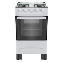 Fogão à Gás Mueller MFI4BA 4 Bocas Forno 48,1L Manual - Branco