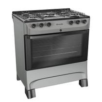 Fogão a Gás Mueller MFI5BC 5 Bocas Titanio Mesa Esmaltado - Bivolt