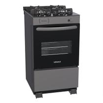 Fogao a gas picasso vitreo 4 q grafite glp Fogao a gas picasso vitreo 4 q grafite glp