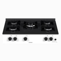 Fogao a Gas Portatil 5 Bocas Venax Grand Petit Line Branco