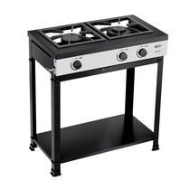 Fogão A Gás Semi Industrial Com 2 Bocas Alta Pressão Potente E Resistente Design Prático E Funcional