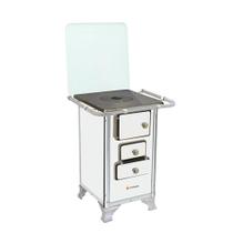 Fogão a Lenha 00 Venâncio com Tampa Branco Fogão a Lenha 00 Venâncio com Tampa Branco