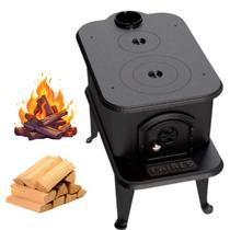 Fogão À Lenha Ferro Fundido Campeiro Colonial Antigo