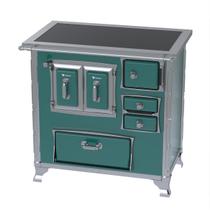 Fogao a Lenha GII N 1 Gab Sec Xviii Premium Turquesa - VENAX