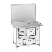 Fogão a Lenha GII N 2 Branco Buquê c/ Tampa SD Venax Fogão a Lenha GII N 2 Branco Buquê c/ Tampa SD Venax