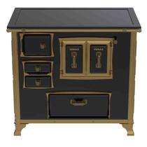 Fogão a Lenha GII N 2 Renaissance Premium Preto SD Venax