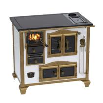 Fogão a Lenha N 02 Imperador Branco C/ Caldeirão Gab. Chapa Vitrocerâmica Saída Direita S/ Tampa - Venax Fogão a Lenha N 02 Imperador Branco C/ Caldeirão Gab. Chapa Vitrocerâmica Saída Direita S/ Tampa - Venax