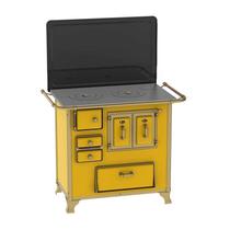 Fogao a Lenha N 1 Gab Renaissance Amarelo com Tampa Direito Venax Fogao a Lenha N 1 Gab Renaissance Amarelo com Tampa Direito Venax