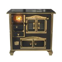 Fogao a Lenha N 1 Princess Premium Preto Gold Fogao a Lenha N 1 Princess Premium Preto Gold