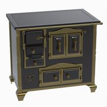 Fogao a Lenha N 2 Gab Imperador Premium Preto Fogao a Lenha N 2 Gab Imperador Premium Preto