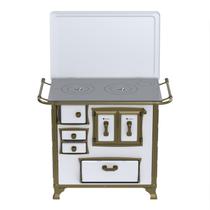 Fogão a Lenha N 2 Renaissance Branco SD Venax Fogão a Lenha N 2 Renaissance Branco SD Venax