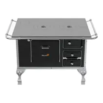 Fogão a Lenha N2 Saída Esquerda Preto Petrycoski Fogão a Lenha N2 Saída Esquerda Preto Petrycoski