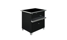 Fogão A Lenha Pizzaiolo Chapa Vitrocerâmica Preto Esquerda Antonow