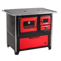 Fogão A Lenha Prime Box Esquerdo N 2 Vermelho