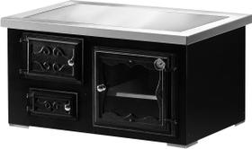 Fogão a Lenha Roma Direito Chapa Ferro Preto HMD Fogão a Lenha Roma Direito Chapa Ferro Preto HMD