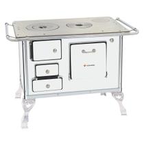Fogão a Lenha Tradicional Venâncio 01 Branco Fogão a Lenha Tradicional Venâncio 01 Branco