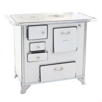 Fogão a Lenha Tradicional Venâncio N1 Branco Sem Tampa Gabinete Direito 28937 Fogão a Lenha Tradicional Venâncio N1 Branco Sem Tampa Gabinete Direito 28937