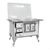 Fogão a Lenha Tradicional Venâncio N2 Branco Porta Dupla Com Tampa Direito Fogão a Lenha Tradicional Venâncio N2 Branco Porta Dupla Com Tampa Direito