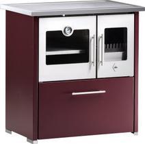 Fogão a Lenha Trento Esquerdo Chapa Ferro Marsala HMD