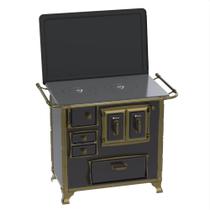 Fogao a Lenha Venax GII n 1 Renaissance Preto Fogao a Lenha Venax GII n 1 Renaissance Preto