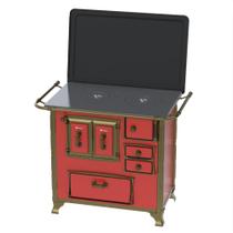 Fogao a Lenha Venax GII n 1 Renaissance Vermelho