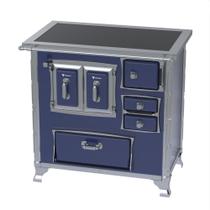 Fogao a Lenha Venax GII n 1 Sec XVIII Premium Azul Gab